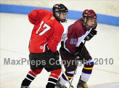 Thumbnail 3 in Masuk vs. Brookfield/Bethel/Danbury (CIAC Division 3 Semifinal) photogallery.