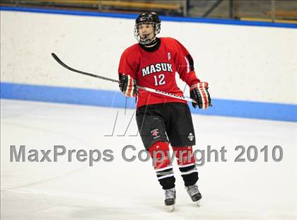 Thumbnail 3 in Masuk vs. Brookfield/Bethel/Danbury (CIAC Division 3 Semifinal) photogallery.