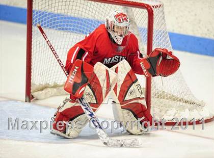 Thumbnail 1 in Masuk vs. Brookfield/Bethel/Danbury (CIAC Division 3 Semifinal) photogallery.