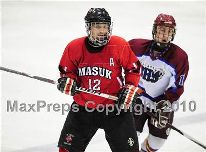Thumbnail 3 in Masuk vs. Brookfield/Bethel/Danbury (CIAC Division 3 Semifinal) photogallery.