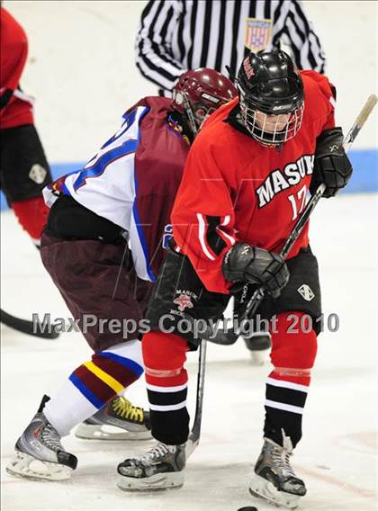 Thumbnail 2 in Masuk vs. Brookfield/Bethel/Danbury (CIAC Division 3 Semifinal) photogallery.