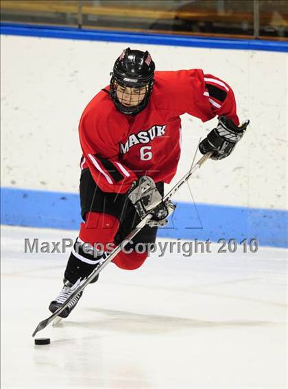 Thumbnail 1 in Masuk vs. Brookfield/Bethel/Danbury (CIAC Division 3 Semifinal) photogallery.