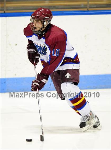 Thumbnail 1 in Masuk vs. Brookfield/Bethel/Danbury (CIAC Division 3 Semifinal) photogallery.