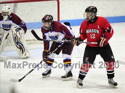 Thumbnail 2 in Masuk vs. Brookfield/Bethel/Danbury (CIAC Division 3 Semifinal) photogallery.