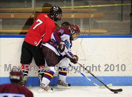 Thumbnail 2 in Masuk vs. Brookfield/Bethel/Danbury (CIAC Division 3 Semifinal) photogallery.