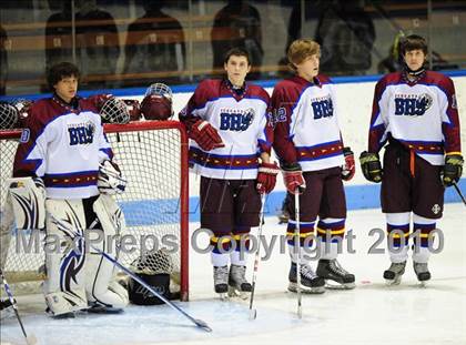 Thumbnail 1 in Masuk vs. Brookfield/Bethel/Danbury (CIAC Division 3 Semifinal) photogallery.