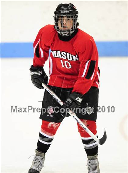 Thumbnail 2 in Masuk vs. Brookfield/Bethel/Danbury (CIAC Division 3 Semifinal) photogallery.