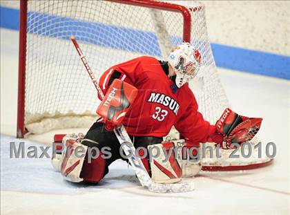 Thumbnail 3 in Masuk vs. Brookfield/Bethel/Danbury (CIAC Division 3 Semifinal) photogallery.