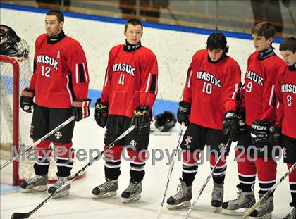 Thumbnail 2 in Masuk vs. Brookfield/Bethel/Danbury (CIAC Division 3 Semifinal) photogallery.