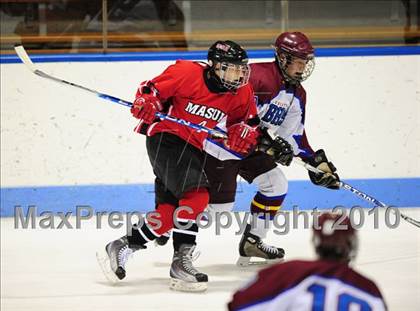 Thumbnail 3 in Masuk vs. Brookfield/Bethel/Danbury (CIAC Division 3 Semifinal) photogallery.