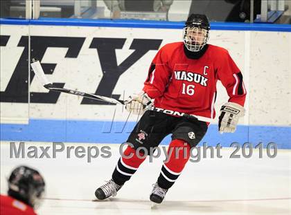 Thumbnail 1 in Masuk vs. Brookfield/Bethel/Danbury (CIAC Division 3 Semifinal) photogallery.