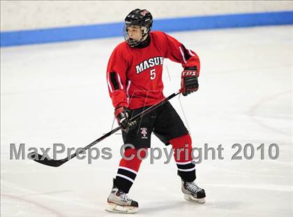 Thumbnail 2 in Masuk vs. Brookfield/Bethel/Danbury (CIAC Division 3 Semifinal) photogallery.