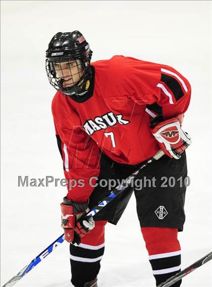 Thumbnail 1 in Masuk vs. Brookfield/Bethel/Danbury (CIAC Division 3 Semifinal) photogallery.