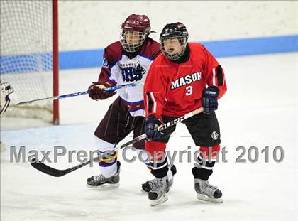 Thumbnail 1 in Masuk vs. Brookfield/Bethel/Danbury (CIAC Division 3 Semifinal) photogallery.