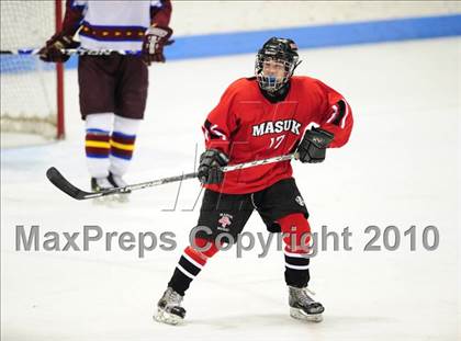 Thumbnail 2 in Masuk vs. Brookfield/Bethel/Danbury (CIAC Division 3 Semifinal) photogallery.