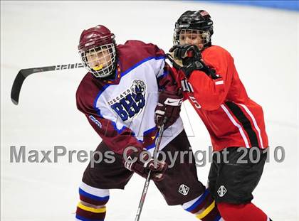 Thumbnail 1 in Masuk vs. Brookfield/Bethel/Danbury (CIAC Division 3 Semifinal) photogallery.