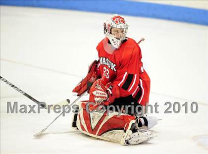Thumbnail 2 in Masuk vs. Brookfield/Bethel/Danbury (CIAC Division 3 Semifinal) photogallery.
