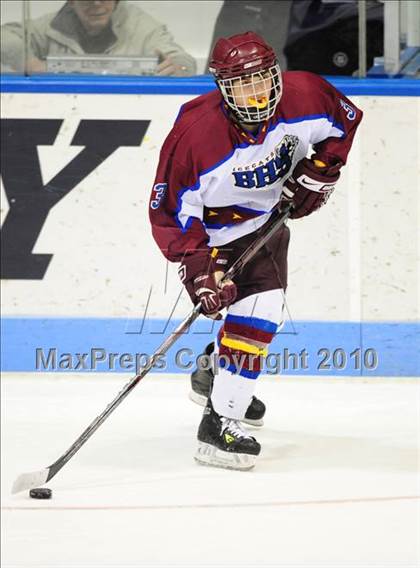 Thumbnail 3 in Masuk vs. Brookfield/Bethel/Danbury (CIAC Division 3 Semifinal) photogallery.