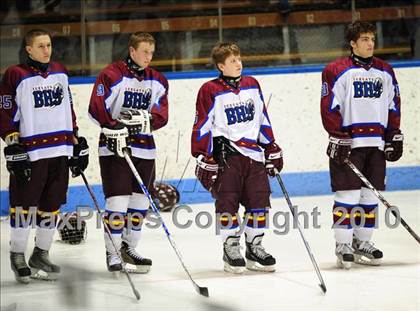 Thumbnail 3 in Masuk vs. Brookfield/Bethel/Danbury (CIAC Division 3 Semifinal) photogallery.