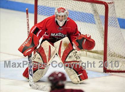 Thumbnail 3 in Masuk vs. Brookfield/Bethel/Danbury (CIAC Division 3 Semifinal) photogallery.