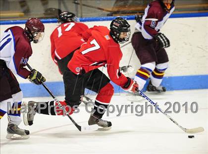 Thumbnail 3 in Masuk vs. Brookfield/Bethel/Danbury (CIAC Division 3 Semifinal) photogallery.