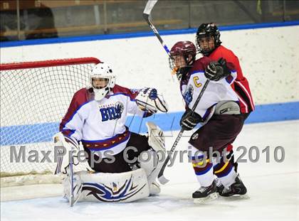 Thumbnail 1 in Masuk vs. Brookfield/Bethel/Danbury (CIAC Division 3 Semifinal) photogallery.