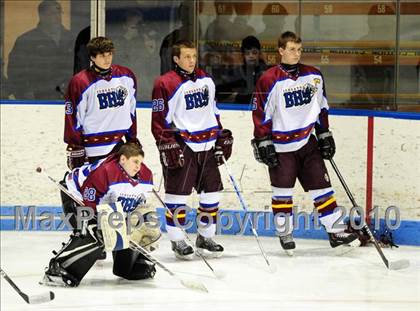 Thumbnail 1 in Masuk vs. Brookfield/Bethel/Danbury (CIAC Division 3 Semifinal) photogallery.