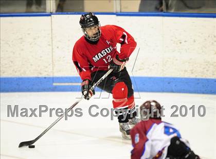 Thumbnail 3 in Masuk vs. Brookfield/Bethel/Danbury (CIAC Division 3 Semifinal) photogallery.
