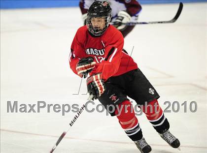 Thumbnail 3 in Masuk vs. Brookfield/Bethel/Danbury (CIAC Division 3 Semifinal) photogallery.