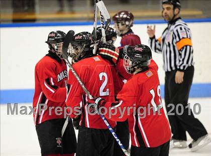 Thumbnail 3 in Masuk vs. Brookfield/Bethel/Danbury (CIAC Division 3 Semifinal) photogallery.