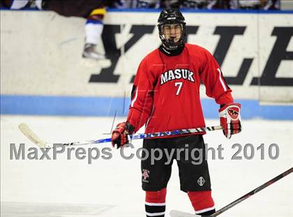 Thumbnail 1 in Masuk vs. Brookfield/Bethel/Danbury (CIAC Division 3 Semifinal) photogallery.