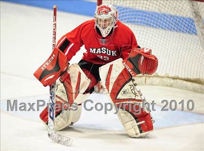Thumbnail 2 in Masuk vs. Brookfield/Bethel/Danbury (CIAC Division 3 Semifinal) photogallery.