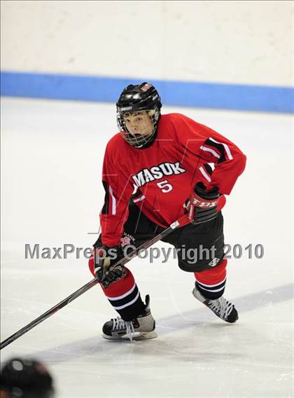 Thumbnail 2 in Masuk vs. Brookfield/Bethel/Danbury (CIAC Division 3 Semifinal) photogallery.