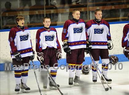 Thumbnail 2 in Masuk vs. Brookfield/Bethel/Danbury (CIAC Division 3 Semifinal) photogallery.