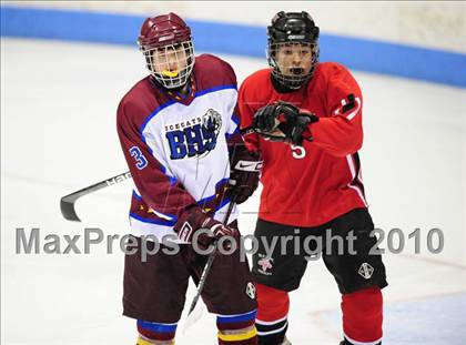 Thumbnail 3 in Masuk vs. Brookfield/Bethel/Danbury (CIAC Division 3 Semifinal) photogallery.