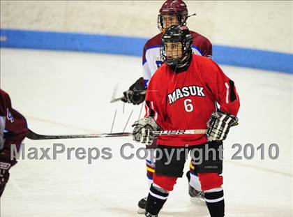 Thumbnail 1 in Masuk vs. Brookfield/Bethel/Danbury (CIAC Division 3 Semifinal) photogallery.