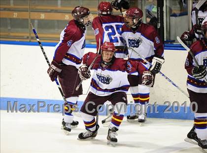 Thumbnail 2 in Masuk vs. Brookfield/Bethel/Danbury (CIAC Division 3 Semifinal) photogallery.
