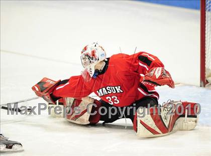 Thumbnail 3 in Masuk vs. Brookfield/Bethel/Danbury (CIAC Division 3 Semifinal) photogallery.