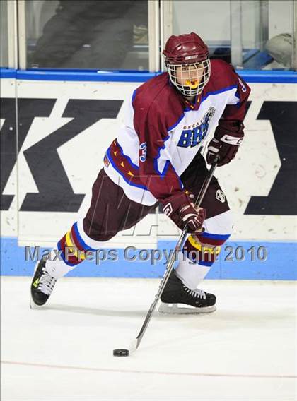 Thumbnail 1 in Masuk vs. Brookfield/Bethel/Danbury (CIAC Division 3 Semifinal) photogallery.