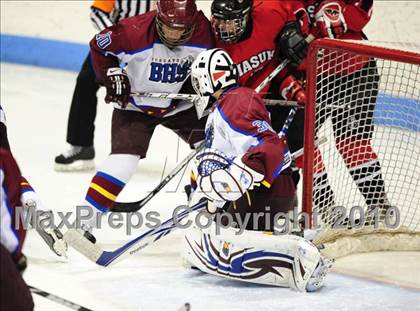 Thumbnail 3 in Masuk vs. Brookfield/Bethel/Danbury (CIAC Division 3 Semifinal) photogallery.