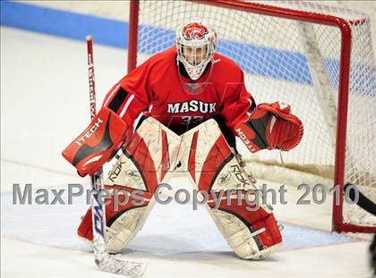 Thumbnail 1 in Masuk vs. Brookfield/Bethel/Danbury (CIAC Division 3 Semifinal) photogallery.