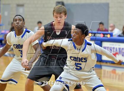 Thumbnail 2 in Seffner Christian vs. Inlet Grove 2014 Mustang Christmas Tournament photogallery.
