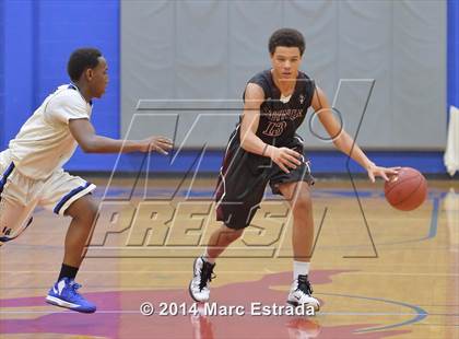 Thumbnail 2 in Seffner Christian vs. Inlet Grove 2014 Mustang Christmas Tournament photogallery.
