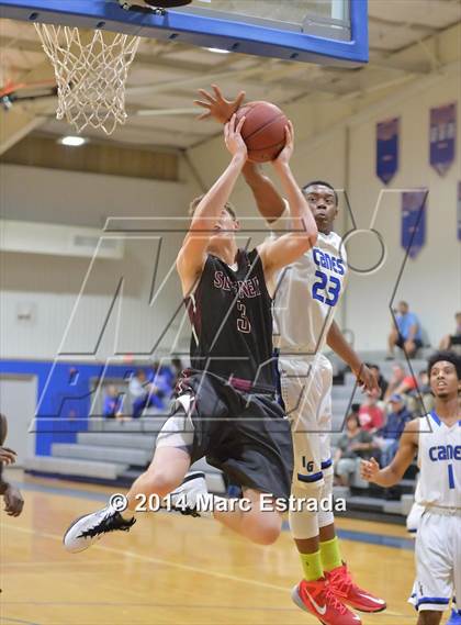 Thumbnail 2 in Seffner Christian vs. Inlet Grove 2014 Mustang Christmas Tournament photogallery.