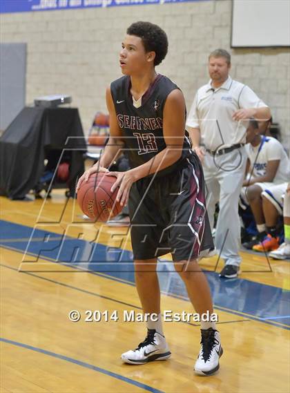 Thumbnail 1 in Seffner Christian vs. Inlet Grove 2014 Mustang Christmas Tournament photogallery.