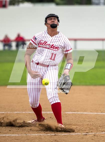 Thumbnail 3 in Orange Cove @ Fullerton (CIF SoCal Division III Regional Semifinal) photogallery.