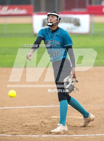 Thumbnail 3 in Orange Cove @ Fullerton (CIF SoCal Division III Regional Semifinal) photogallery.