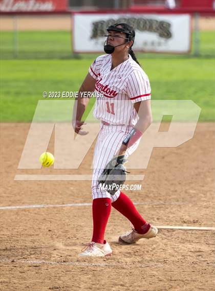 Thumbnail 3 in Orange Cove @ Fullerton (CIF SoCal Division III Regional Semifinal) photogallery.