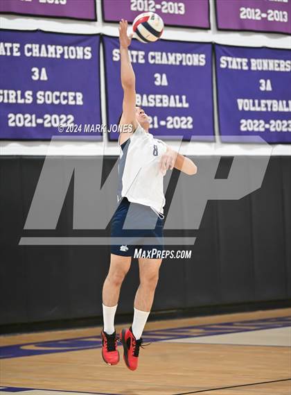 Thumbnail 3 in Benjamin Franklin @ Northwest Christian (AIA 4A Quarterfinal)  photogallery.