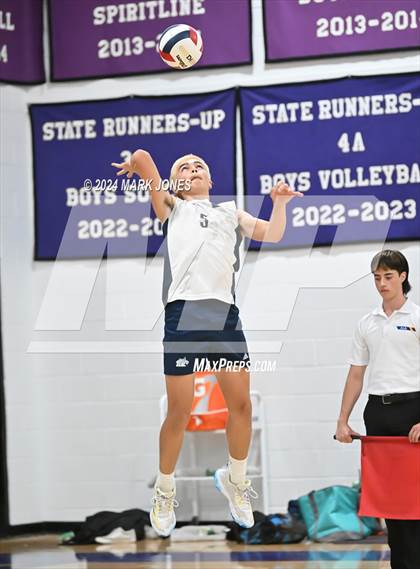 Thumbnail 2 in Benjamin Franklin @ Northwest Christian (AIA 4A Quarterfinal)  photogallery.